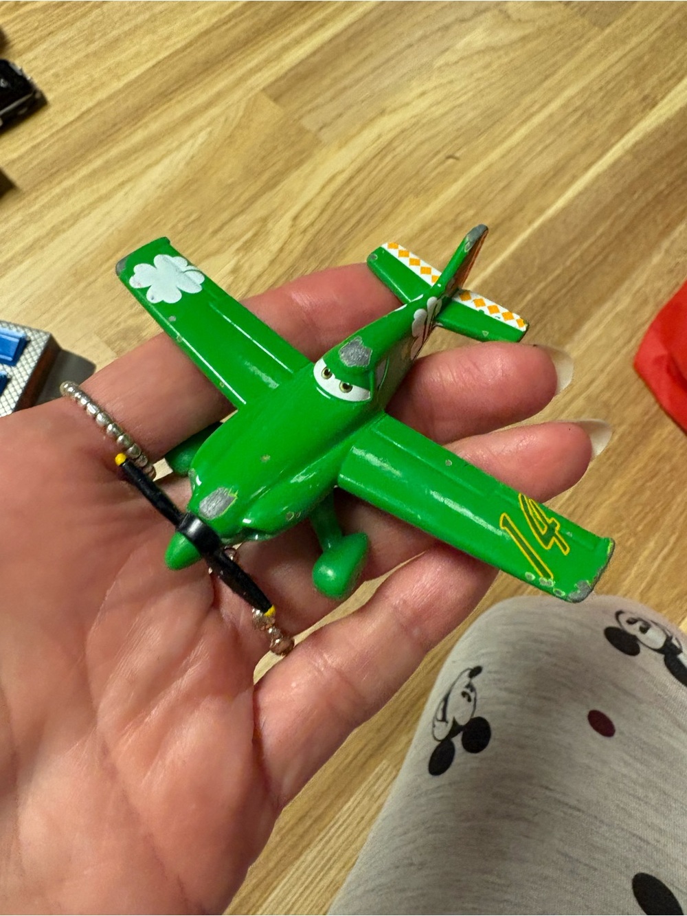 Ryan Little King Irish Racer 14 Disney Pixar Diecast Metal Planes